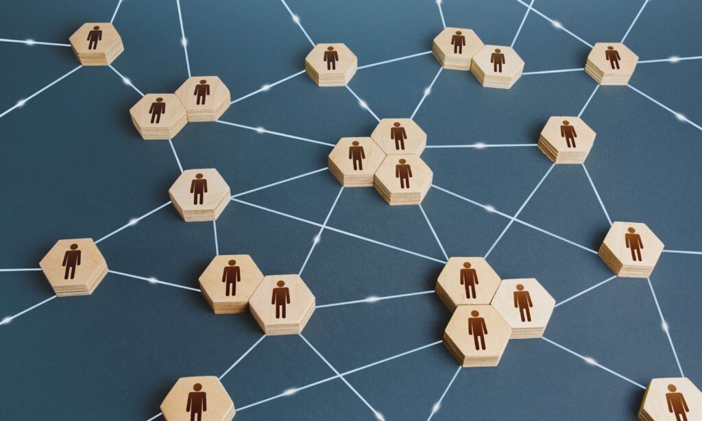 Symbolbild für das Forschungsgebiet Gesellschaft–Wissen–Diskurse