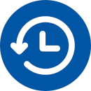 Icon Zeit zurückdrehen