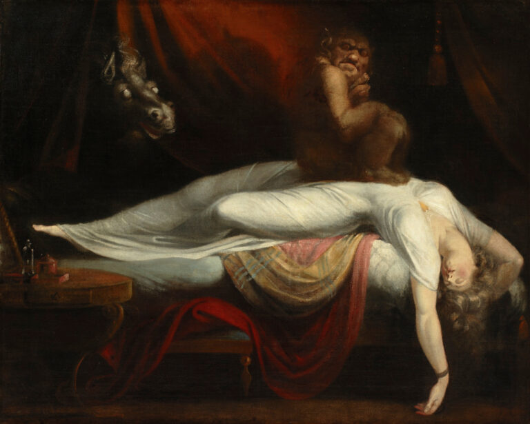 Gemälde „Nachtmahr“ von J. H. Füssli um 1781