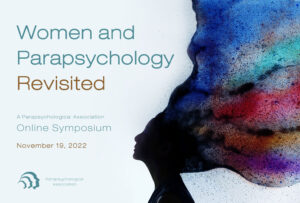 Flyer zur Veranstaltung "Women and Parapsychology Revisited"